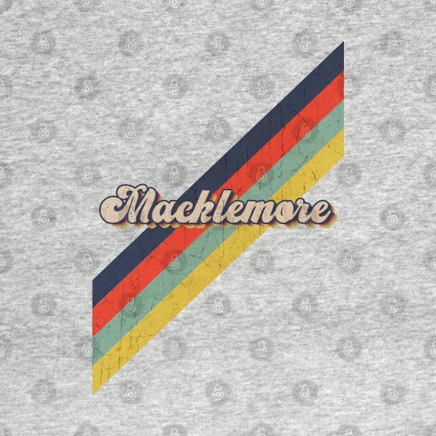 retro vintage color Macklemore by HarryMarket